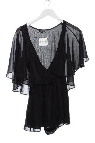 Damski krótki kombinezon Topshop, Rozmiar XS, Kolor Czarny, Cena 129,72 zł
