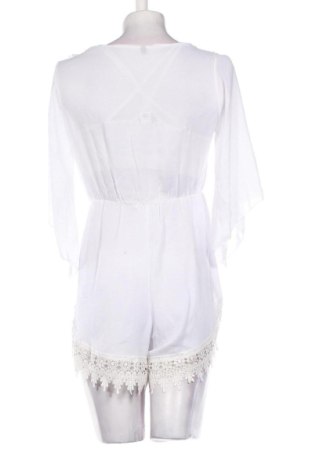 Women's short jumpsuit Unbranded, Μέγεθος M, Χρώμα Λευκό, Τιμή 10,99 €
