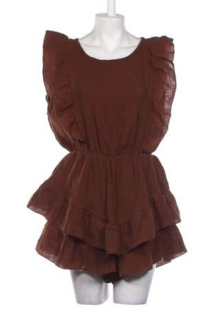 Damski krótki kombinezon Unbranded, Rozmiar M, Kolor Brązowy, Cena 47,00 zł