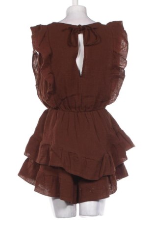 Damski krótki kombinezon Unbranded, Rozmiar M, Kolor Brązowy, Cena 47,00 zł