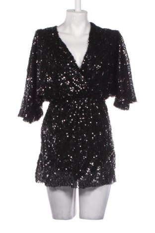 Дамски къс гащеризон Unbranded, Размер M, Цвят Черен, Цена 20,45 €