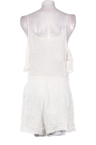 Дамски къс гащеризон Unbranded, Размер L, Цвят Бял, Цена 20,45 €