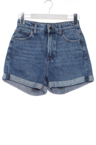 Pantaloni scurți de femei Bershka, Mărime XS, Culoare Albastru, Preț 41,71 Lei