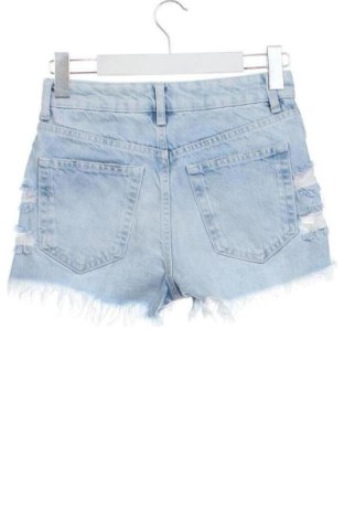 Pantaloni scurți de femei Bershka, Mărime XS, Culoare Albastru, Preț 52,13 Lei