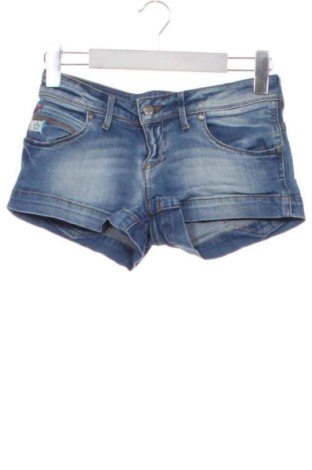 Γυναικείο κοντό παντελόνι Big Star, Μέγεθος XXS, Χρώμα Μπλέ, Τιμή 17,36 €