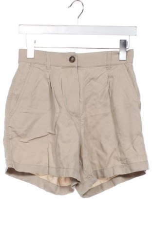 Γυναικείο κοντό παντελόνι H&M, Μέγεθος XS, Χρώμα  Μπέζ, Τιμή 9,78 €