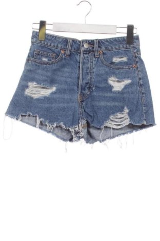 Pantaloni scurți de femei H&M, Mărime XS, Culoare Albastru, Preț 60,99 Lei