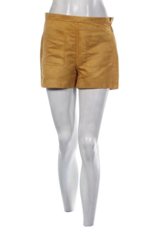 Pantaloni scurți de femei H&M, Mărime M, Culoare Galben, Preț 83,41 Lei