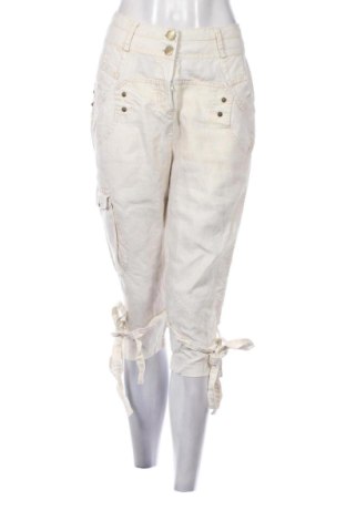 Pantaloni scurți de femei Junona, Mărime L, Culoare Ecru, Preț 130,33 Lei