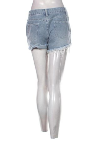 Pantaloni scurți de femei Romwe, Mărime S, Culoare Albastru, Preț 52,13 Lei