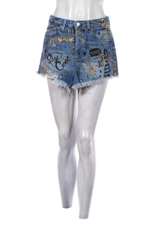 Pantaloni scurți de femei Zara Trafaluc, Mărime M, Culoare Multicolor, Preț 50,99 Lei