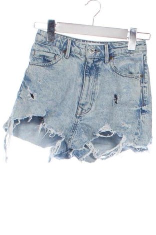 Pantaloni scurți de femei Zara, Mărime XXS, Culoare Albastru, Preț 52,13 Lei