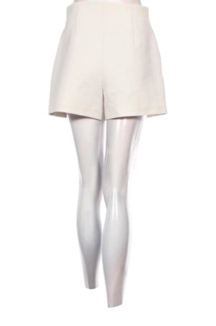 Pantaloni scurți de femei Zara, Mărime S, Culoare Alb, Preț 52,13 Lei