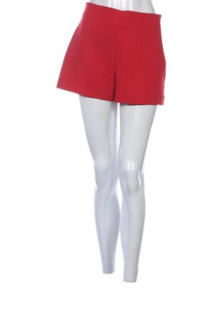 Pantaloni scurți de femei Zara, Mărime S, Culoare Roșu, Preț 125,12 Lei