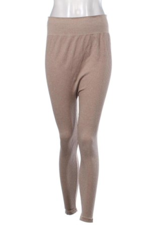 Damskie legginsy H&M, Rozmiar L, Kolor Brązowy, Cena 69,99 zł