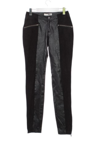 Damskie skórzane spodnie Object, Rozmiar M, Kolor Czarny, Cena 746,06 zł