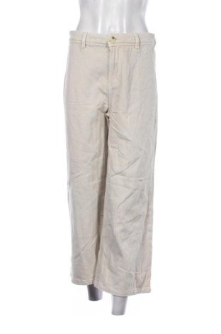 Pantaloni de femei Bershka, Mărime M, Culoare Bej, Preț 91,99 Lei