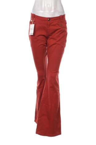 Γυναικείο παντελόνι Bershka, Μέγεθος XL, Χρώμα Κόκκινο, Τιμή 24,00 €