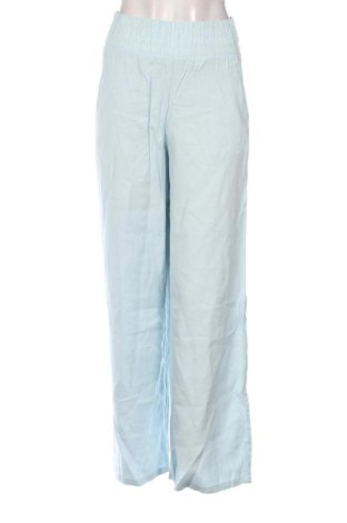 Pantaloni de femei Bershka, Mărime S, Culoare Albastru, Preț 78,20 Lei