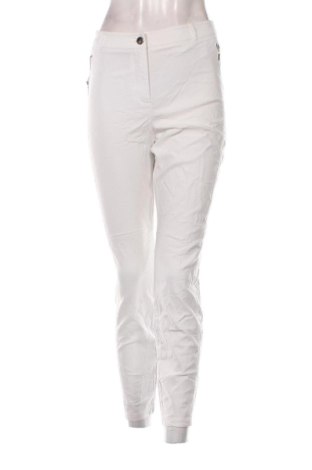 Γυναικείο παντελόνι Canda, Μέγεθος XL, Χρώμα Λευκό, Τιμή 17,99 €