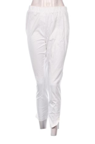 Pantaloni de femei Emanuela Costa, Mărime L, Culoare Alb, Preț 196,99 Lei