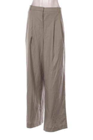 Pantaloni de femei H&M, Mărime L, Culoare Ecru, Preț 91,99 Lei