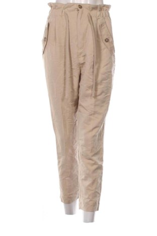 Damskie spodnie H&M, Rozmiar M, Kolor Beżowy, Cena 78,99 zł
