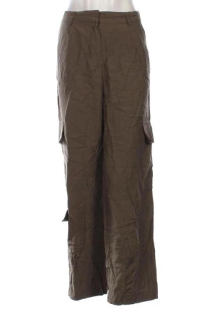 Damskie spodnie H&M, Rozmiar L, Kolor Zielony, Cena 78,99 zł