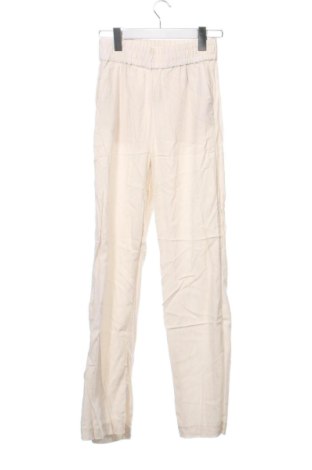 Dámské kalhoty  H&M, Velikost XS, Barva Krémová, Cena  425,00 Kč