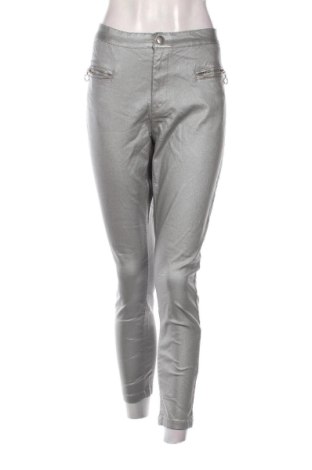 Damskie spodnie Janina, Rozmiar XL, Kolor Srebrzysty, Cena 78,99 zł