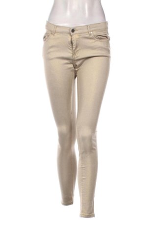 Damskie spodnie Lindex, Rozmiar M, Kolor Złocisty, Cena 80,38 zł