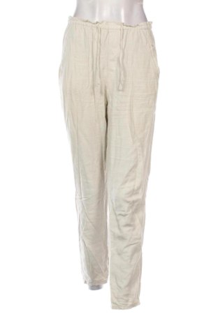 Damskie spodnie Lindex, Rozmiar L, Kolor ecru, Cena 80,38 zł