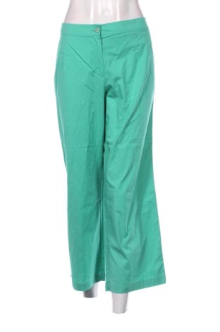 Γυναικείο παντελόνι Luisa Viola, Μέγεθος L, Χρώμα Πράσινο, Τιμή 32,00 €
