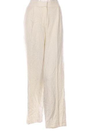 Damskie spodnie Massimo Dutti, Rozmiar L, Kolor ecru, Cena 504,99 zł