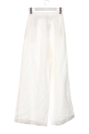 Pantaloni de femei Massimo Dutti, Mărime XS, Culoare Alb, Preț 284,90 Lei