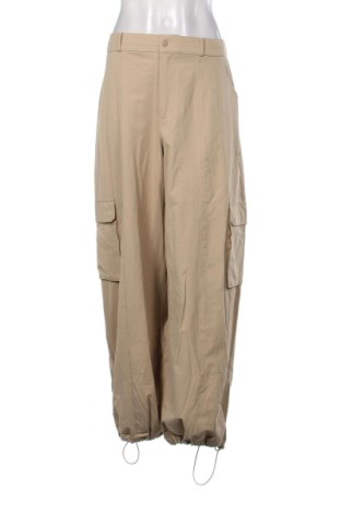 Damskie spodnie Oysho, Rozmiar L, Kolor Beżowy, Cena 112,53 zł