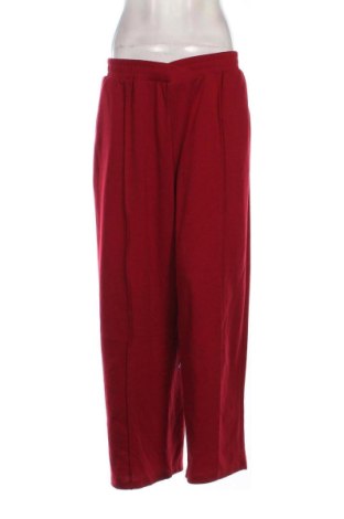 Damskie spodnie SHEIN, Rozmiar 3XL, Kolor Czerwony, Cena 69,66 zł