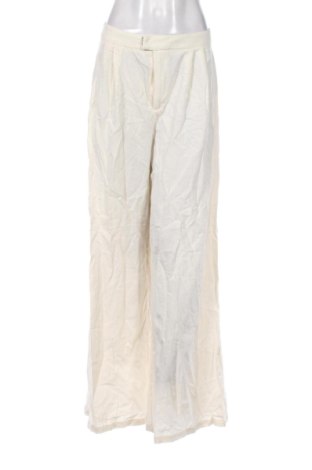 Pantaloni de femei SHEIN, Mărime L, Culoare Ecru, Preț 78,20 Lei