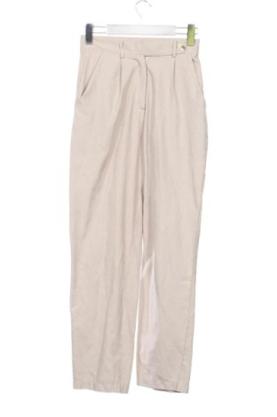 Дамски панталон SHEIN, Размер XS, Цвят Бежов, Цена 15,00 €