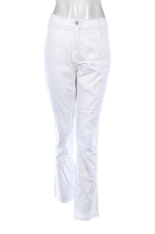 Pantaloni de femei Sa. Hara, Mărime L, Culoare Alb, Preț 91,99 Lei