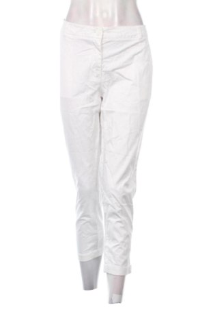 Pantaloni de femei Sisley, Mărime XL, Culoare Alb, Preț 196,99 Lei