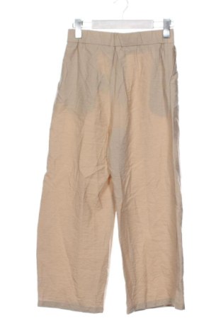 Damskie spodnie Stradivarius, Rozmiar XS, Kolor Beżowy, Cena 78,99 zł