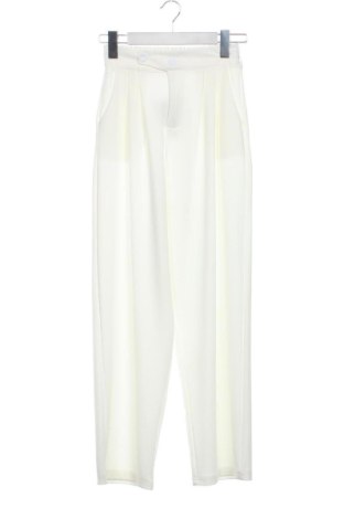 Damskie spodnie Unbranded, Rozmiar XS, Kolor ecru, Cena 44,00 zł