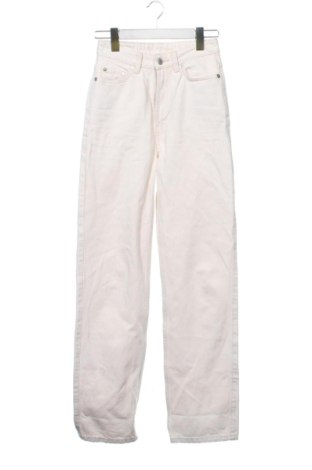 Дамски панталон Weekday, Размер XXS, Цвят Екрю, Цена 21,00 €