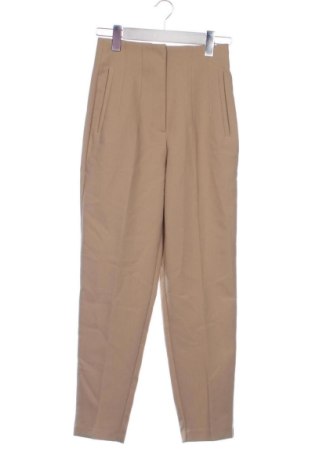Дамски панталон Zara, Размер XXS, Цвят Бежов, Цена 13,00 €