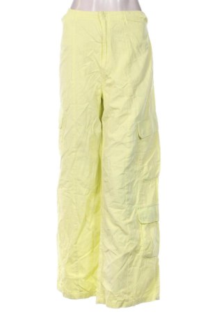 Damskie spodnie Zara, Rozmiar L, Kolor Żółty, Cena 72,99 zł