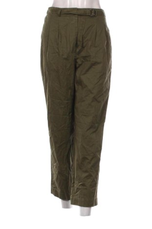 Pantaloni de femei Zara, Mărime M, Culoare Verde, Preț 85,99 Lei