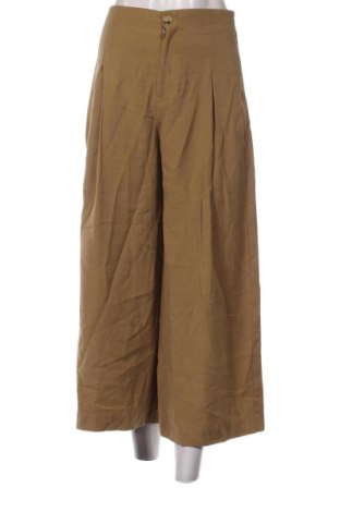 Дамски панталон Zara, Размер S, Цвят Кафяв, Цена 14,31 €