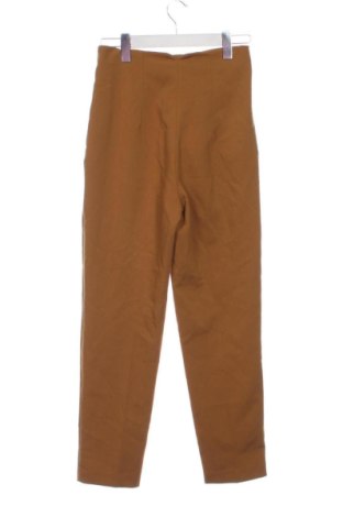 Damskie spodnie Zara, Rozmiar XS, Kolor Żółty, Cena 72,99 zł