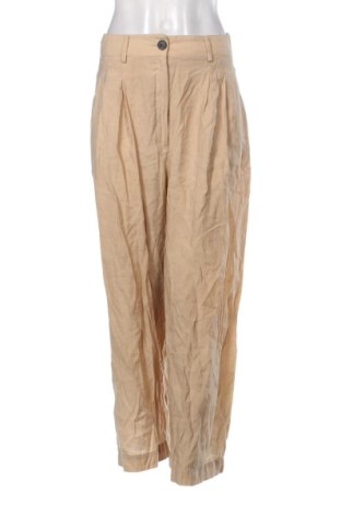 Pantaloni de femei Zara, Mărime M, Culoare Bej, Preț 72,99 Lei